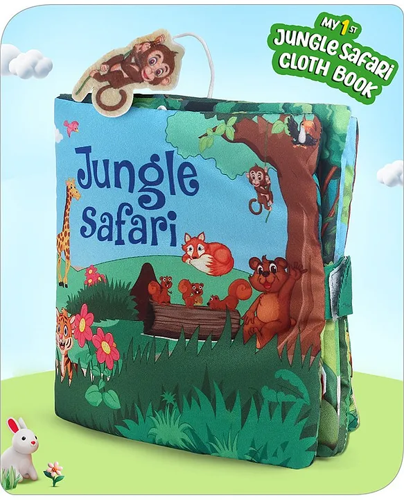 Cloth Book – Jungle Safari