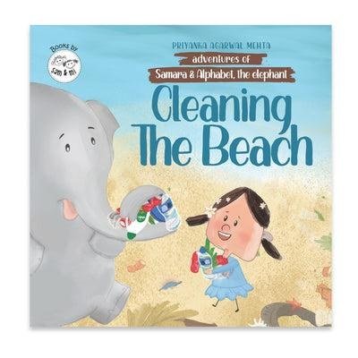 Cleaning the beach