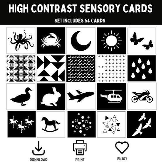 Contrast Cards