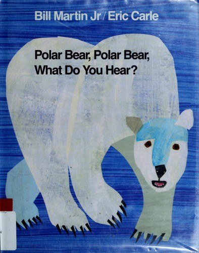 Polar bear polar bear, what do you hear